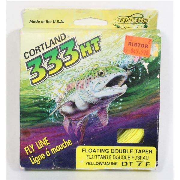CORTLAND 333HT FLOATING FLY LINE, YELLOW