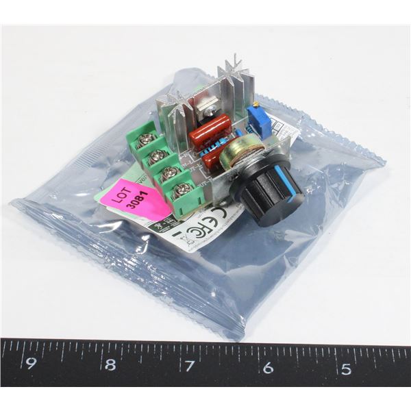 NEW MOTOR SPEED CONTROLLER (ADJUSTABLE DIAL)