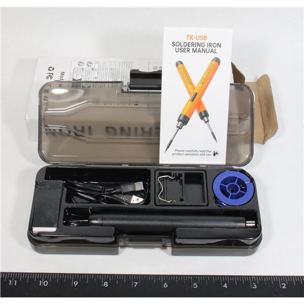 NEW SOLDERING IRON, USB OR BATTERY USE
