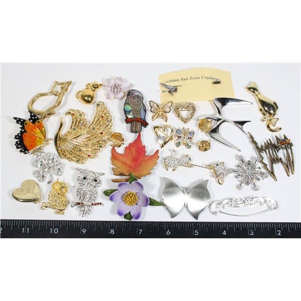 CONTAINER WITH MISC PINS