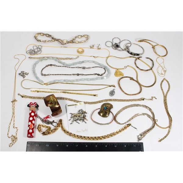 LARGE LOT OF MISC JEWELRY