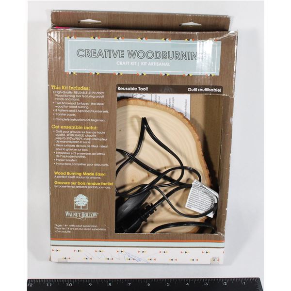 WOOD BURNING CRAFT KIT