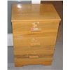 Image 1 : WOOD THREE DRAWER CHILDRENS DRESSER
