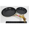 Image 1 : TWO GREENPAN INDUCTION READY FRYING PANS