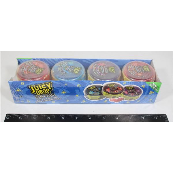 NEW 8 PACK CASE OF JUICY DROP REMIX CHEWY CANDY
