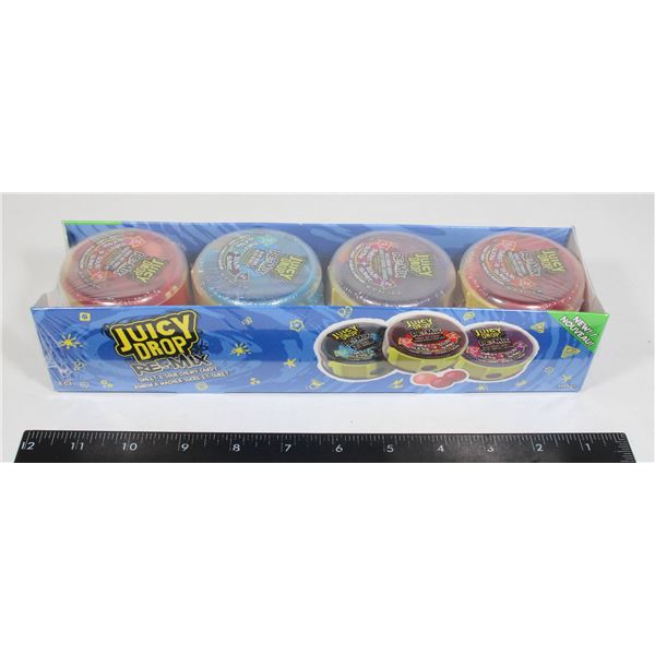 NEW 8 PACK CASE OF JUICY DROP REMIX CHEWY CANDY