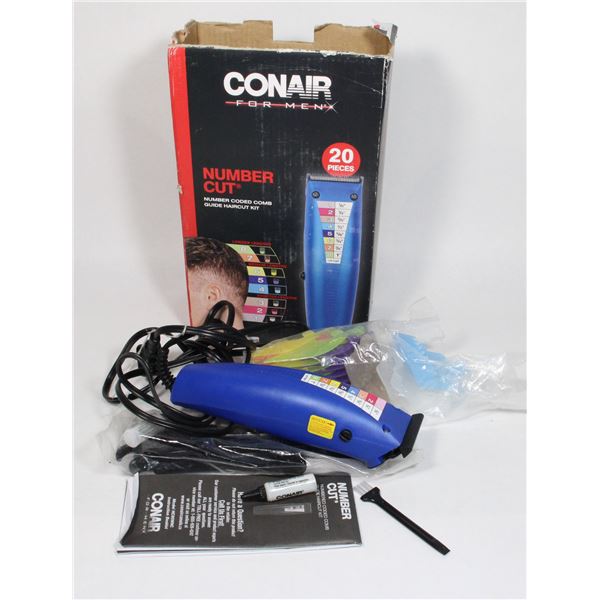 CONAIR FOR MEN NUMBER CUT HAIR CUTTING KIT