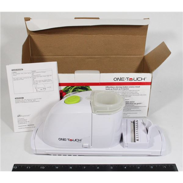 ONE TOUCH AUTOMATIC VEGETABLE SLICER