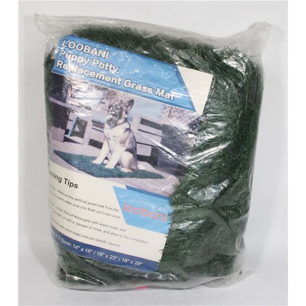 NEW LOOBANI PUPPER POTTY REPLACEMENT GRASS MAT