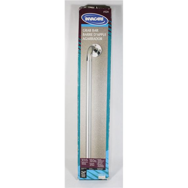 NEW (OPEN BOX) INVACARE GRAB BAR (24" WALL MOUNT)