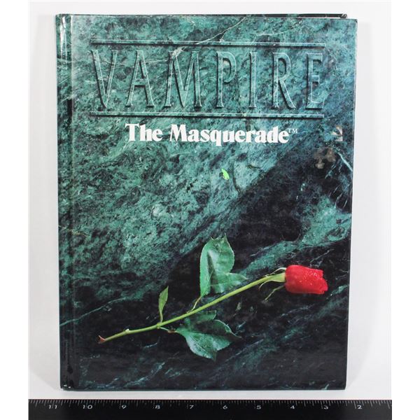 VAMPIRE THE MASQUERADE HARDCOVER PLAYERS GUIDE
