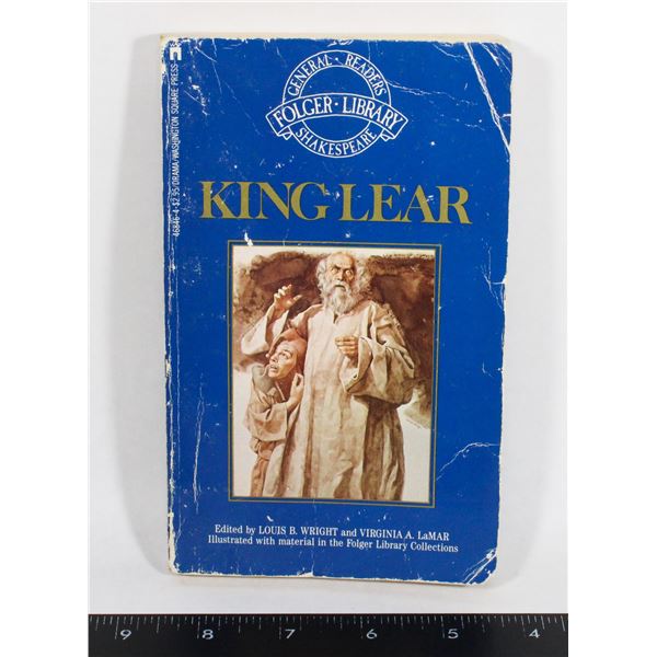 KING LEAR GENERAL READERS SHAKESPEARE FOLGER