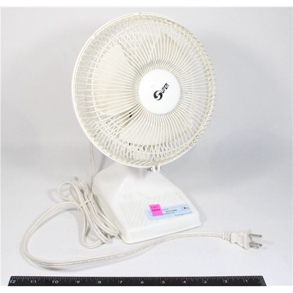 SUPER 8" DESK FAN