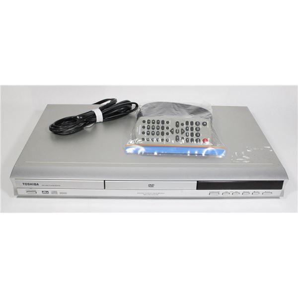 TOSHIBA DVD PLAYER WITH REMOTE