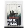 Image 1 : NEW 6 PACK OF NAIL FILES IN HOLDER