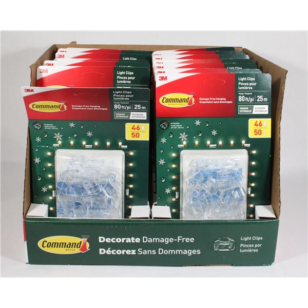 BOX OF COMMAND HANGING LIGHT STRIPS