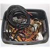 Image 1 : LARGE LOT OF MISC. WIRES AND EXTENSION CORDS