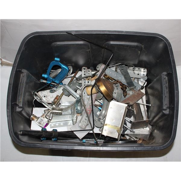 LARGE LOT OF METAL PIECES FOR PROJECTS ECT.