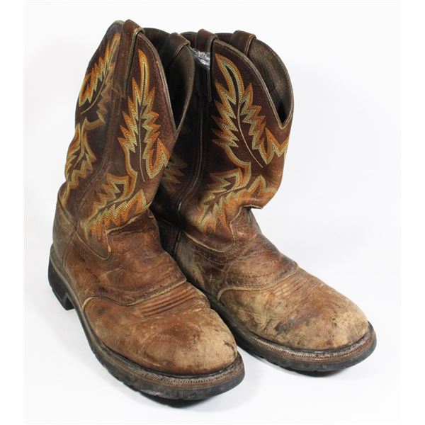 JUSTIN COWBOY BOOT SIZE 7 EE