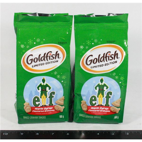 TWO NEW 180G ELF MOVIE LIMITED EDITION GOLDFISH