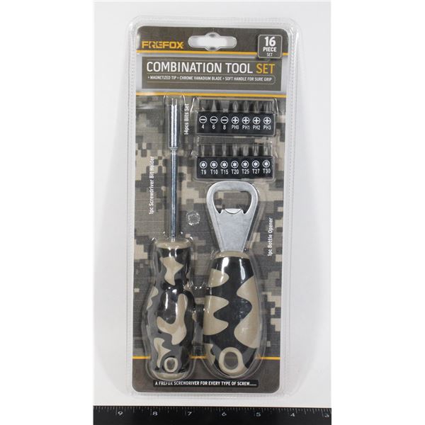 NEW 16PC COMBINATION TOOL SET