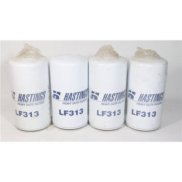 LOT OF 4 NEW HASTINGS HEAVY DUTY FILTERS LF313