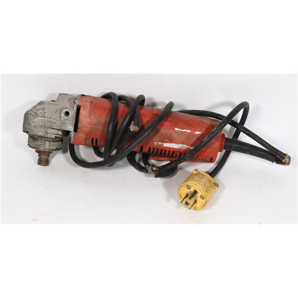 OLD GRINDER, BRAND NAME WORN OFF , ROUGH SHAPE