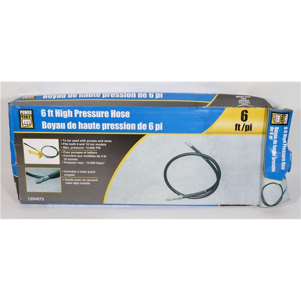 6FT HIGH PRESSURE HOSE POWER FIST