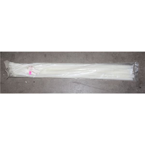 LARGE 36" LONG HEAVY DUTY CABLE TIES PKG OF 50