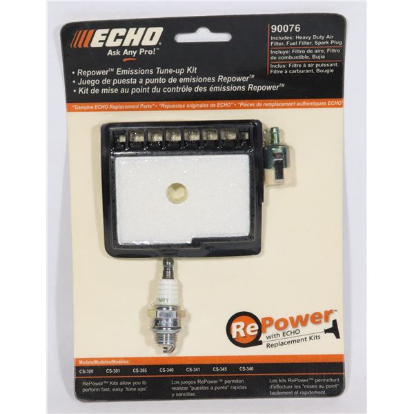 ECHO STRING TRIMMER TUNE UP KIT 90076 FOR MODELS