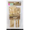 Image 1 : 4 PIECE BAMBOO KITCHEN SET