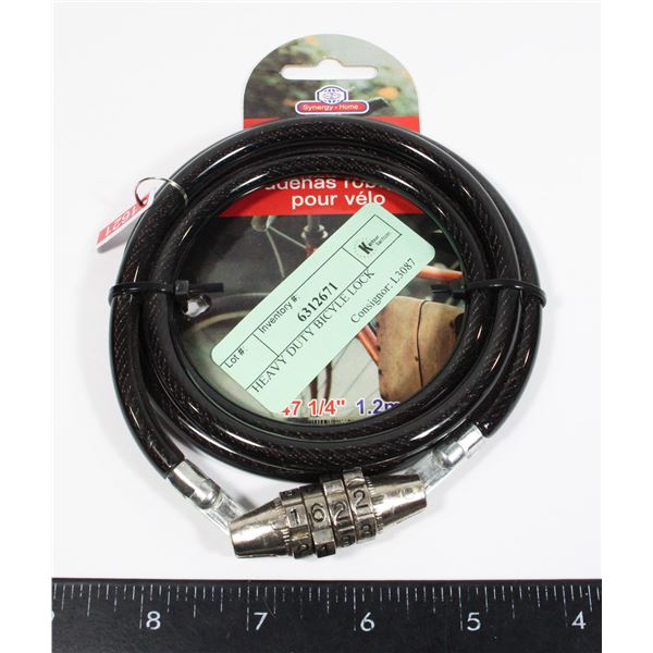 HEAVY DUTY BICYCLE LOCK