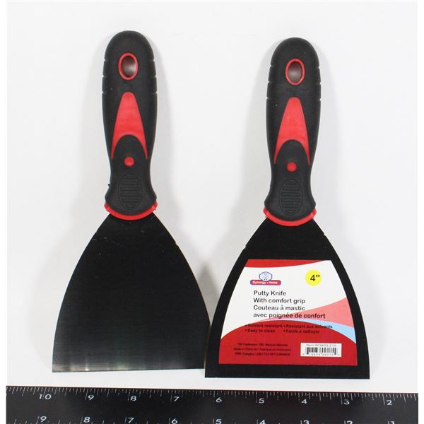 SET OF 2 4" PUTTY KNIVES