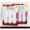 Image 1 : 6 PLASTIC DOOR STOPPERS