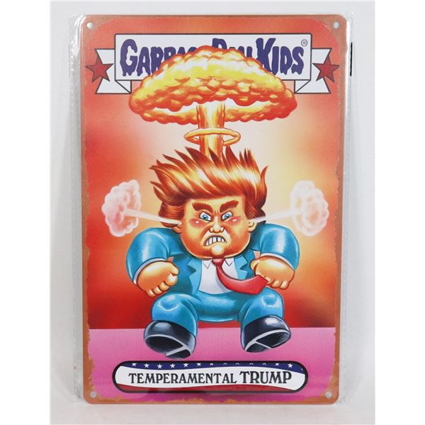 NEW GARBAGE PAIL KIDS THEME TEMPERAMENTAL TRUMP