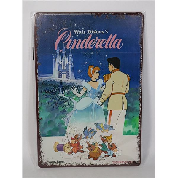 NEW WALT DISNEY'S CINDERELLA REPLICA MOVIE POSTER