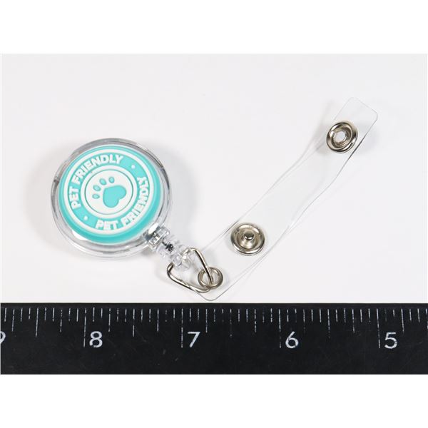NEW VETERINARIAN THEME RETRACTABLE ID/BADGE HOLDER