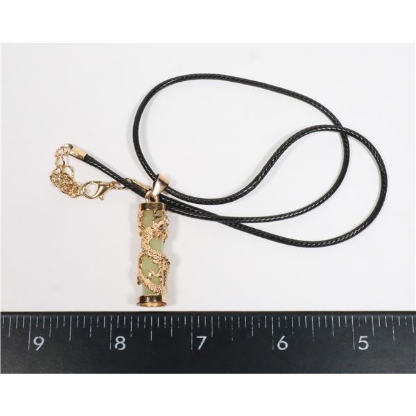 NEW GLOW IN THE DARK IVORY DRAGON DESIGN PENDANT