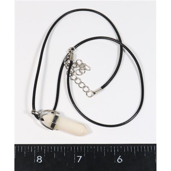 NEW SYNTHETIC WHITE QUARTZ REPLICA HEXAGONAL STONE