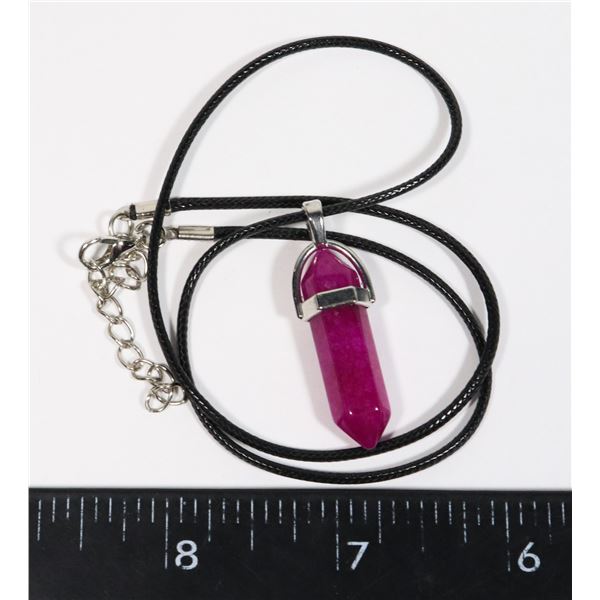 NEW SYNTHETIC MAGENTA FLORITE REPLICA  HEXAGONAL