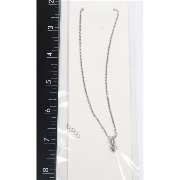 NEW RHINESTONE PENDANT AND CHAIN
