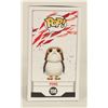 Image 2 : A Flocked Hot Topic Exclusive Porg #198 Funko Pop.