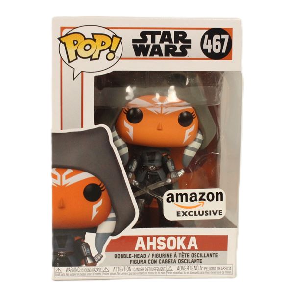 An Amazon Exclusive Ahsoka #467 Funko Pop.