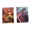 Image 1 : A Set of (2) 2024 Topps Chrome Star Wars Galaxy Trading Cards.