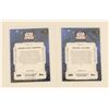 Image 2 : A Set of (2) 2024 Topps Chrome Star Wars Galaxy Trading Cards.