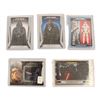 Image 1 : A Set of (5) Topps Stars Masterwork Trading Cards.