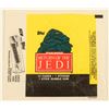 Image 5 : A set of (4) Topps Return of the Jedi Bubble Gum Pack Wrappers