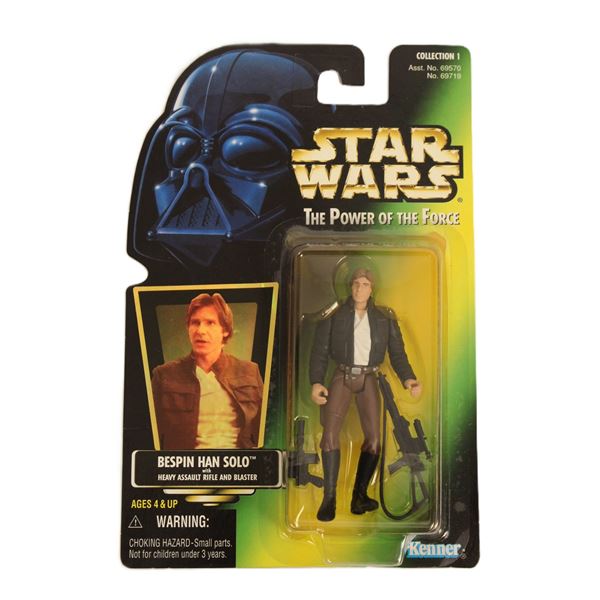 1997 Power of the Force Bespin Han Solo Action Figure.