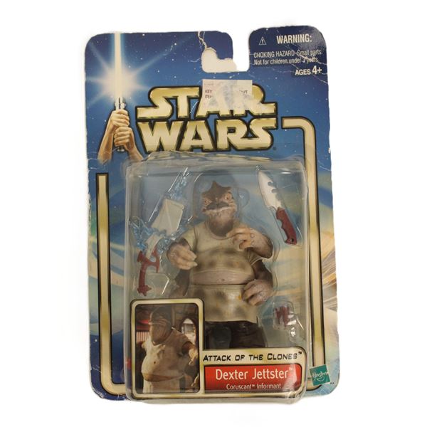 2002 Attack of the Clones Dexter Jettster Action Figure.