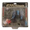 Image 1 : A Star Wars The Muppets Uncle Deadly, Gonzo and Chicken Action Figures.